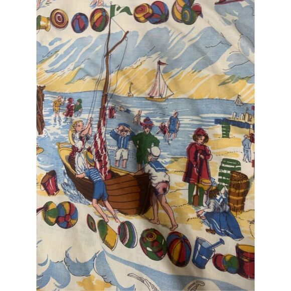 Vintage 1960's A-Line Graphic Patterned Skirt - Picture 5 of 9